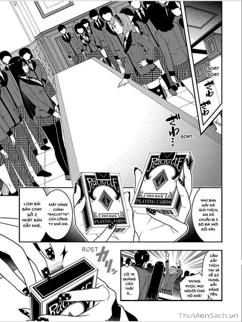 Truyện Tranh Học Viện Đỏ Đen - Kakegurui trang 3