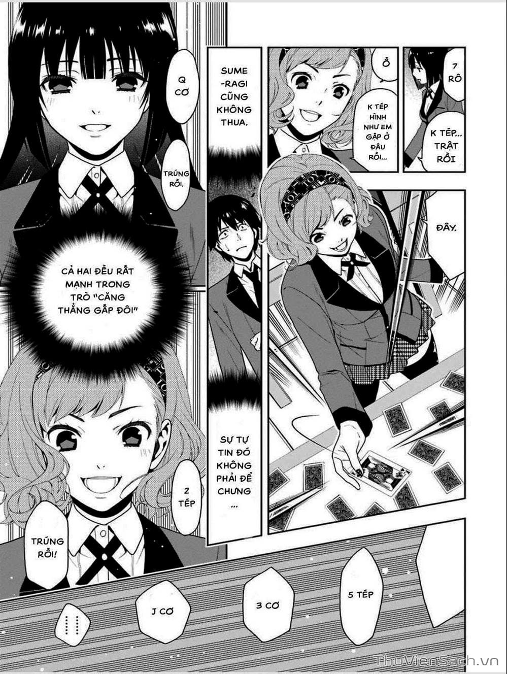 Truyện Tranh Học Viện Đỏ Đen - Kakegurui trang 3