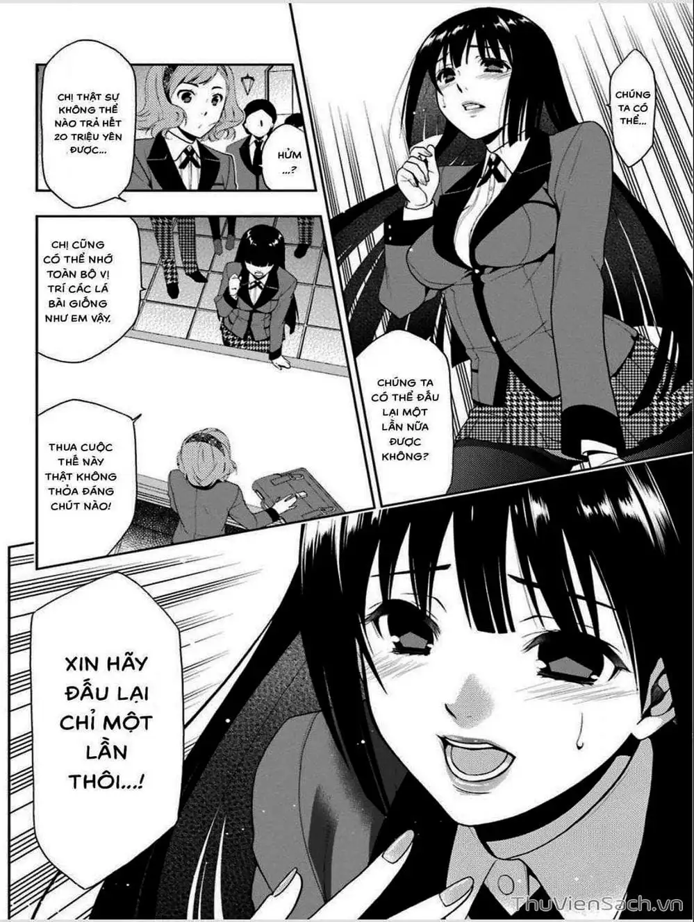 Truyện Tranh Học Viện Đỏ Đen - Kakegurui trang 3