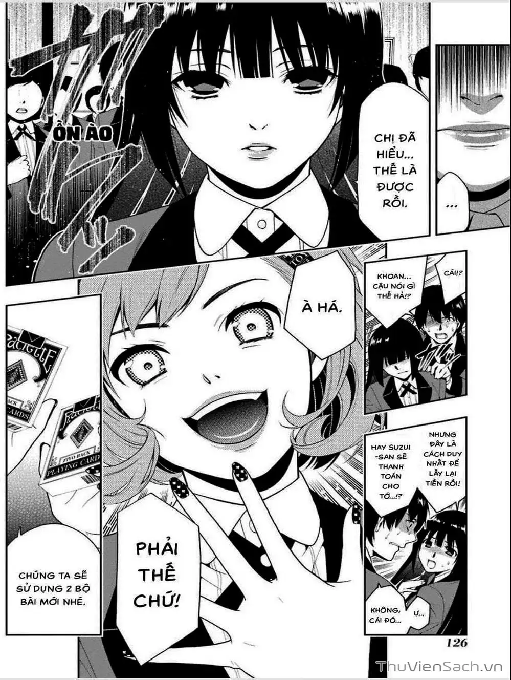 Truyện Tranh Học Viện Đỏ Đen - Kakegurui trang 3