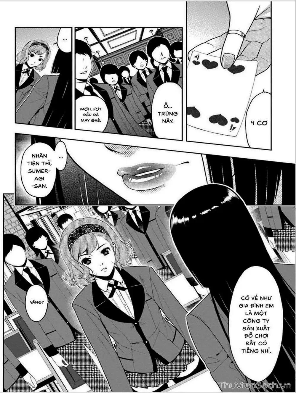 Truyện Tranh Học Viện Đỏ Đen - Kakegurui trang 3