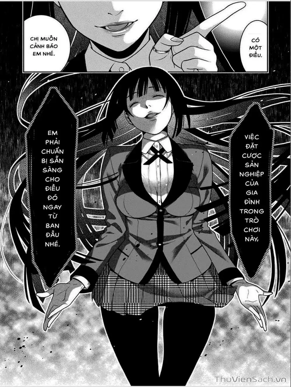 Truyện Tranh Học Viện Đỏ Đen - Kakegurui trang 3