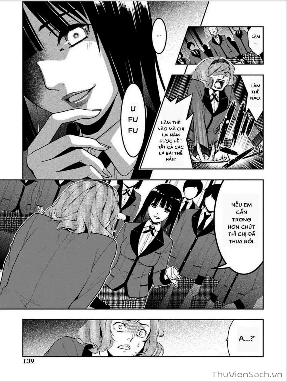 Truyện Tranh Học Viện Đỏ Đen - Kakegurui trang 3