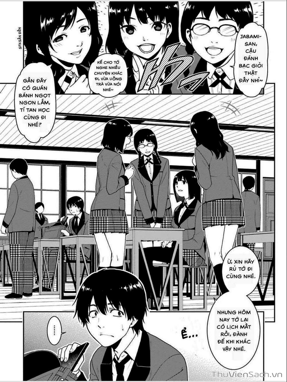 Truyện Tranh Học Viện Đỏ Đen - Kakegurui trang 3