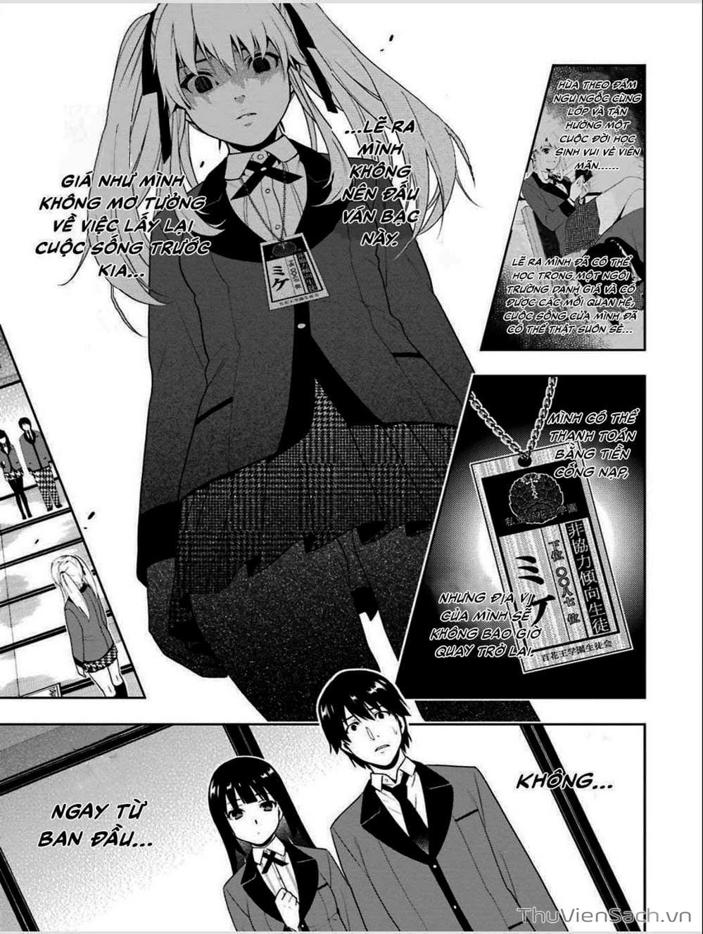 Truyện Tranh Học Viện Đỏ Đen - Kakegurui trang 3