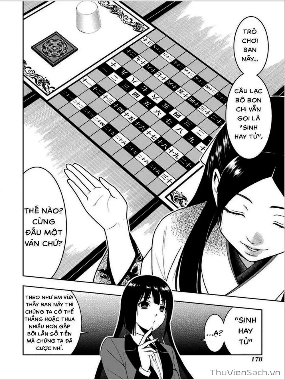 Truyện Tranh Học Viện Đỏ Đen - Kakegurui trang 3