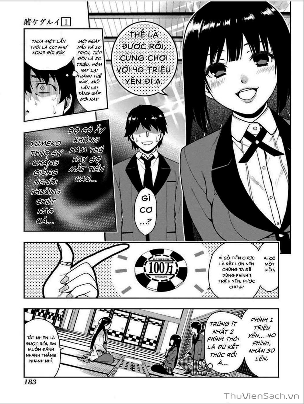 Truyện Tranh Học Viện Đỏ Đen - Kakegurui trang 3