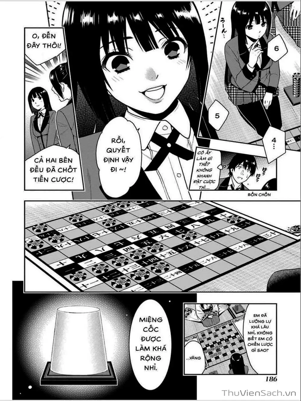 Truyện Tranh Học Viện Đỏ Đen - Kakegurui trang 3