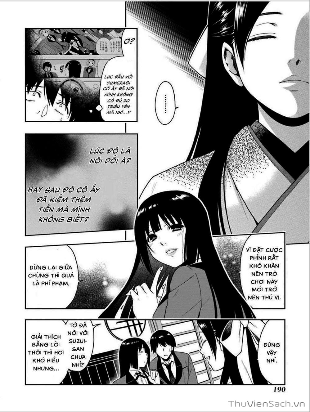 Truyện Tranh Học Viện Đỏ Đen - Kakegurui trang 3