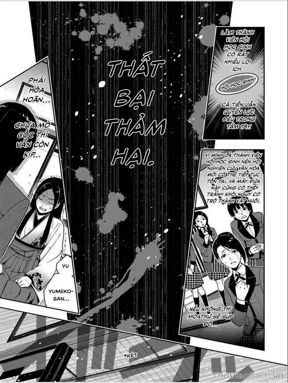Truyện Tranh Học Viện Đỏ Đen - Kakegurui trang 3