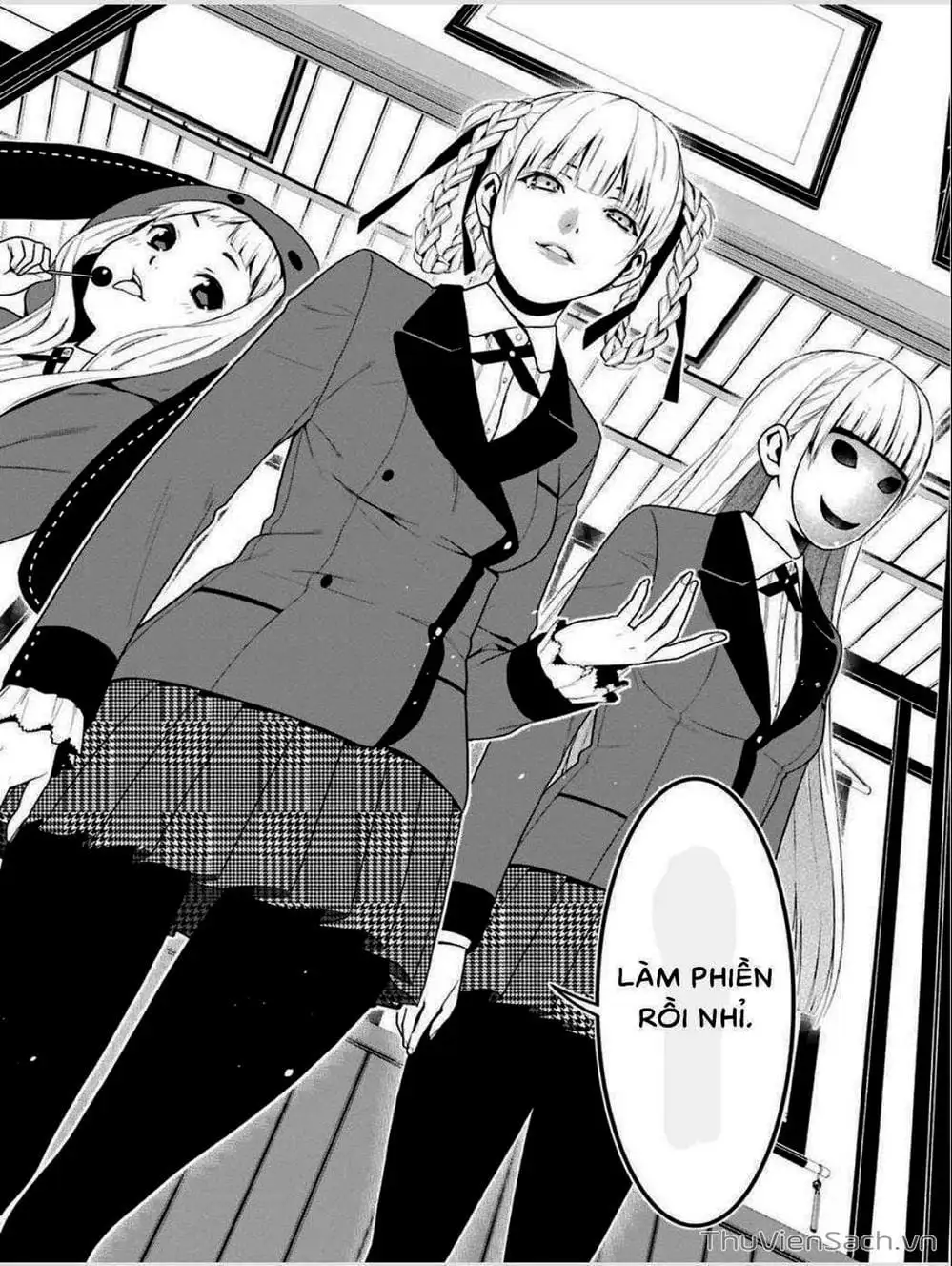 Truyện Tranh Học Viện Đỏ Đen - Kakegurui trang 3