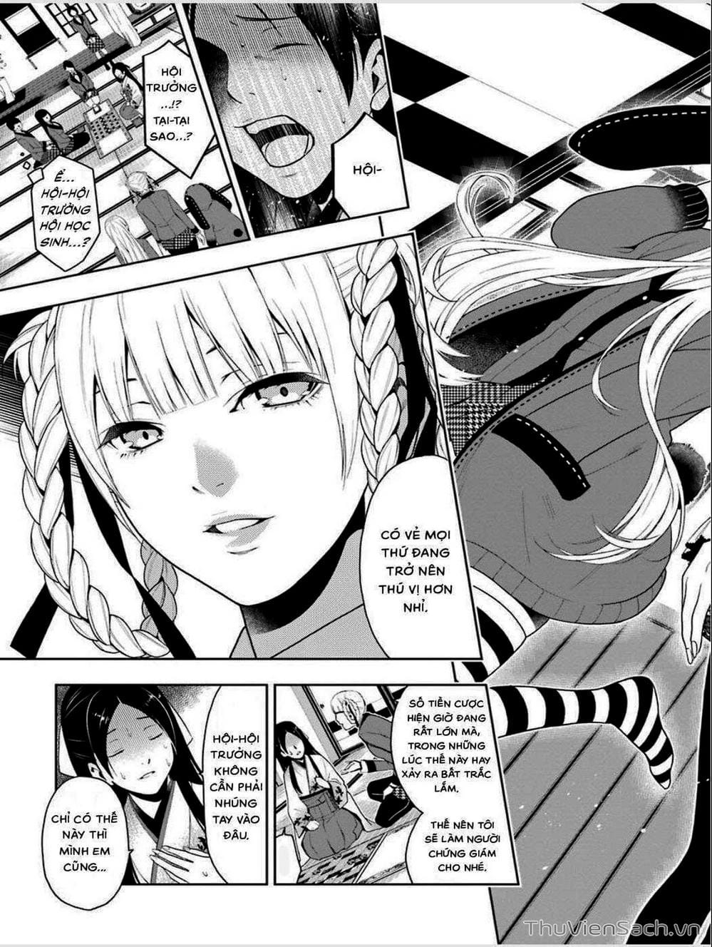 Truyện Tranh Học Viện Đỏ Đen - Kakegurui trang 3