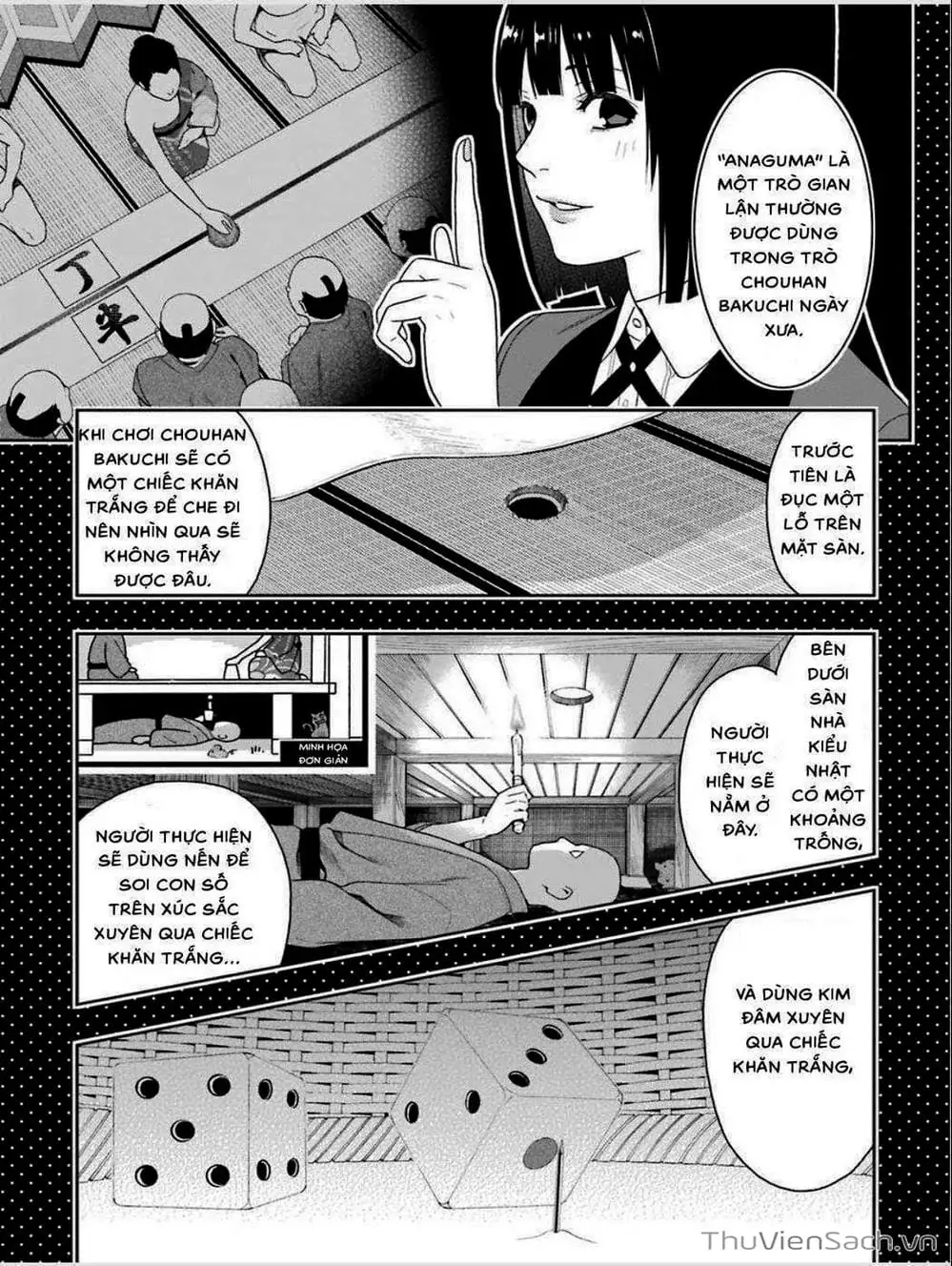 Truyện Tranh Học Viện Đỏ Đen - Kakegurui trang 3