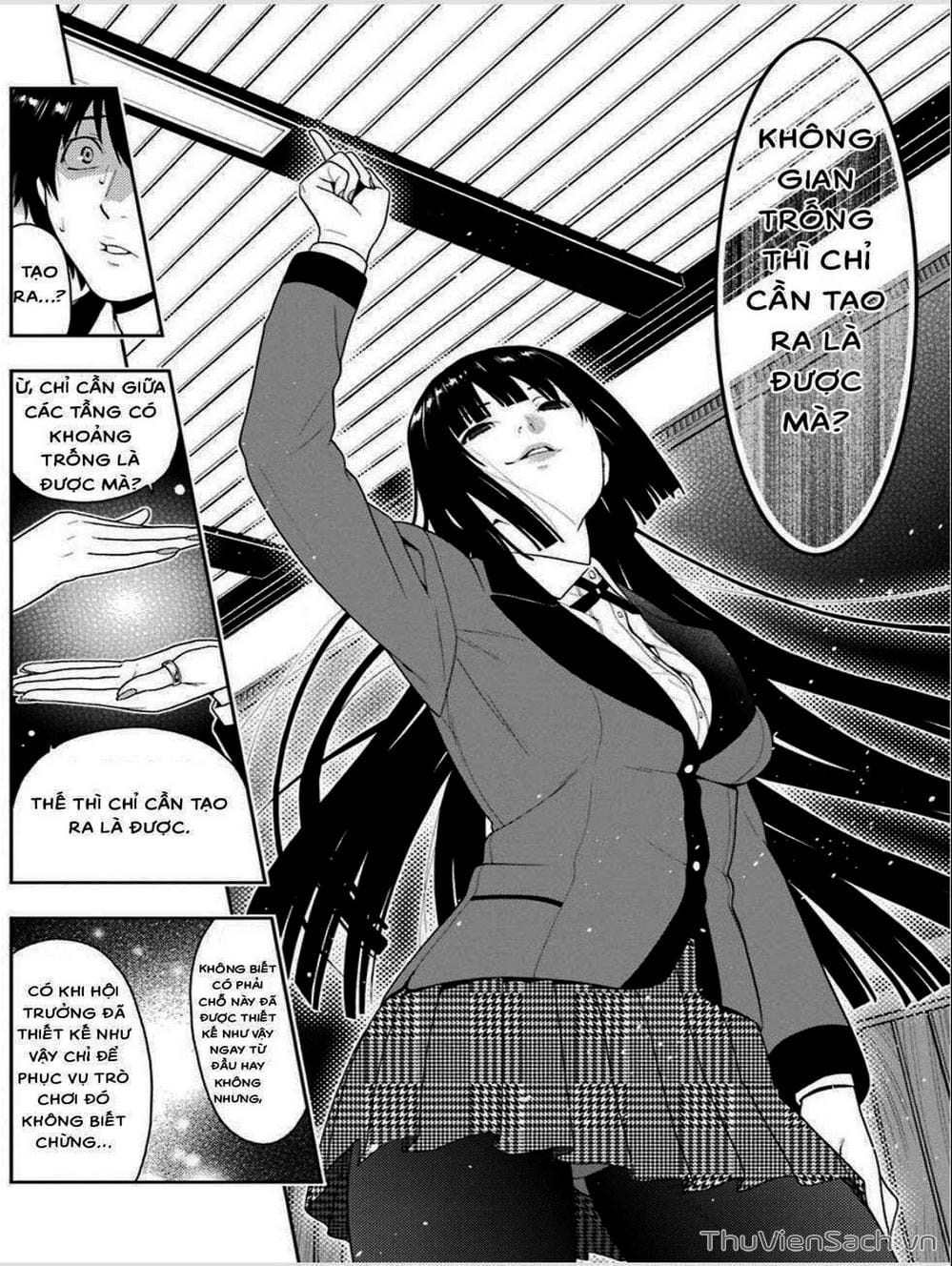 Truyện Tranh Học Viện Đỏ Đen - Kakegurui trang 3