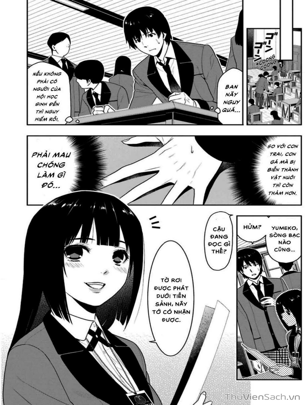 Truyện Tranh Học Viện Đỏ Đen - Kakegurui trang 3