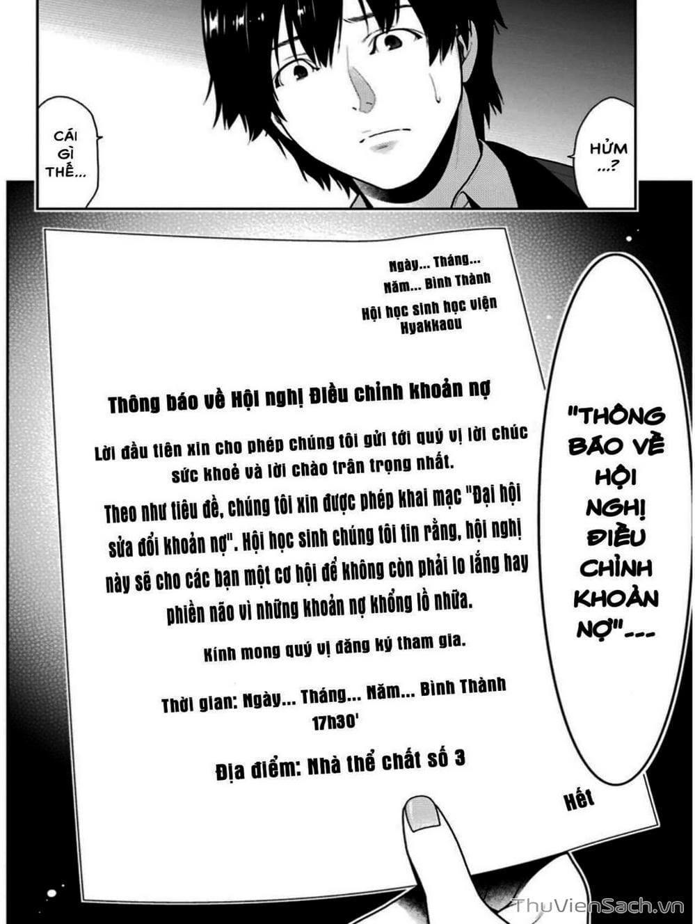 Truyện Tranh Học Viện Đỏ Đen - Kakegurui trang 3