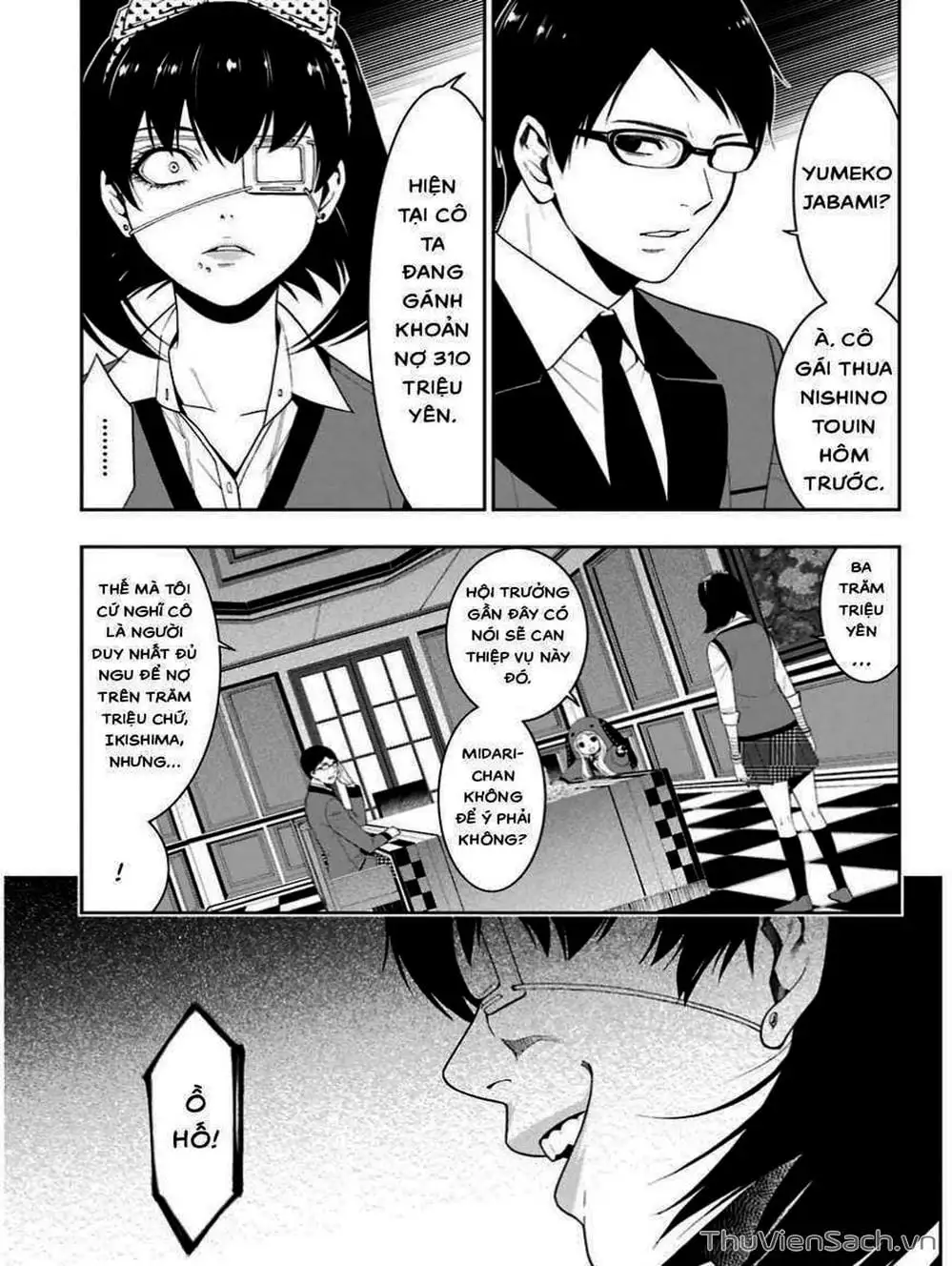 Truyện Tranh Học Viện Đỏ Đen - Kakegurui trang 3