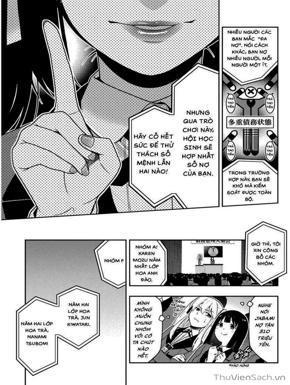 Truyện Tranh Học Viện Đỏ Đen - Kakegurui trang 3