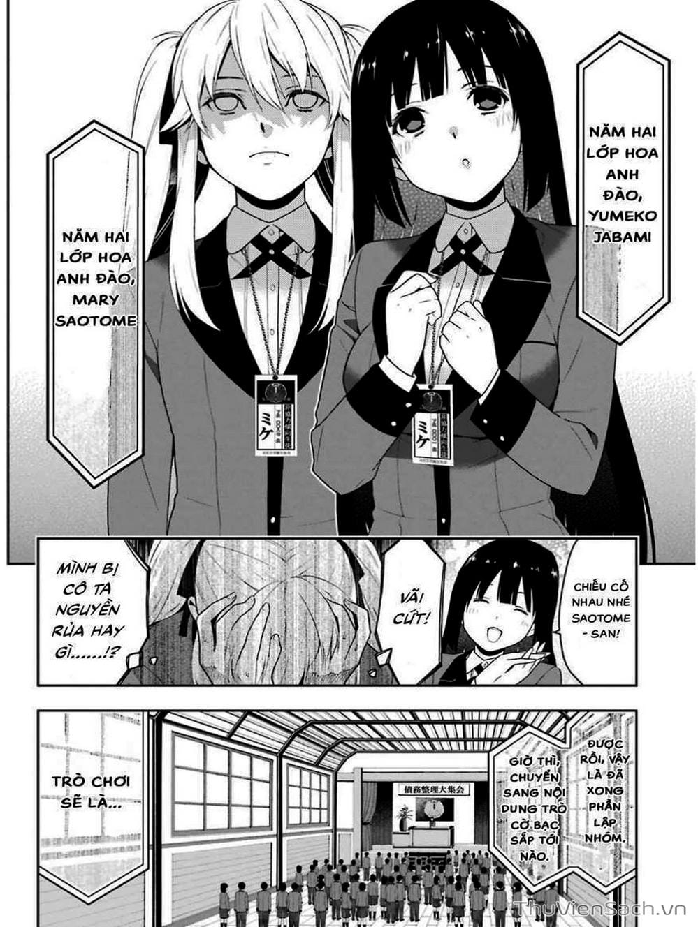 Truyện Tranh Học Viện Đỏ Đen - Kakegurui trang 3