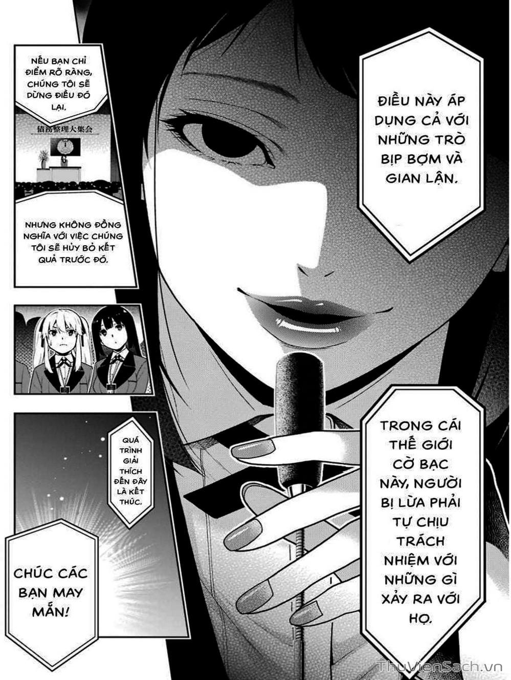 Truyện Tranh Học Viện Đỏ Đen - Kakegurui trang 3