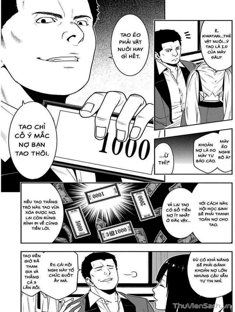 Truyện Tranh Học Viện Đỏ Đen - Kakegurui trang 3