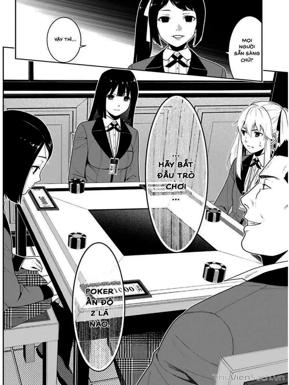 Truyện Tranh Học Viện Đỏ Đen - Kakegurui trang 3