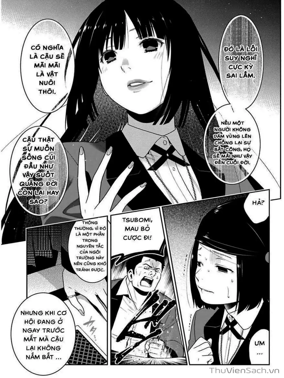 Truyện Tranh Học Viện Đỏ Đen - Kakegurui trang 3