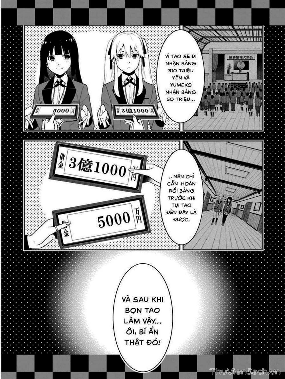 Truyện Tranh Học Viện Đỏ Đen - Kakegurui trang 3