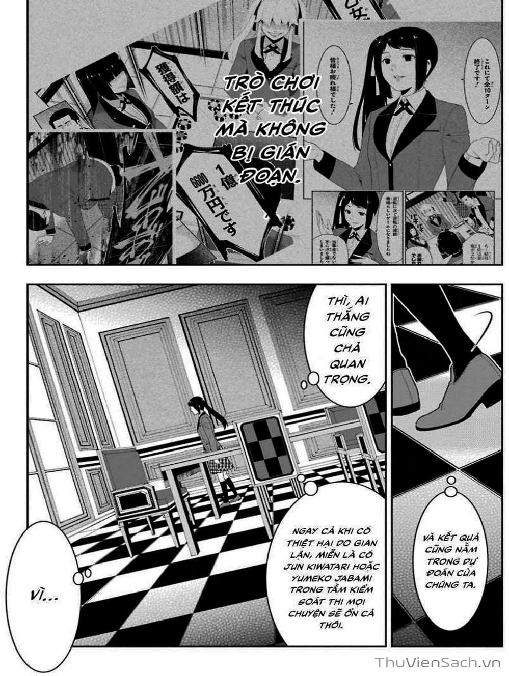 Truyện Tranh Học Viện Đỏ Đen - Kakegurui trang 3