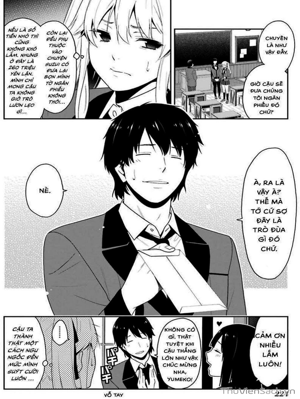 Truyện Tranh Học Viện Đỏ Đen - Kakegurui trang 3