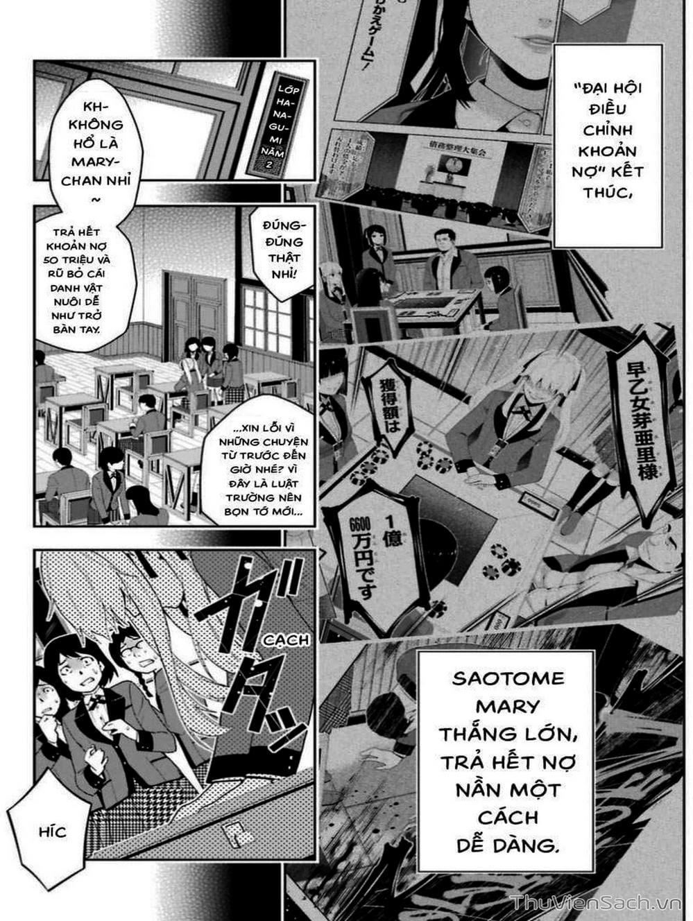 Truyện Tranh Học Viện Đỏ Đen - Kakegurui trang 3