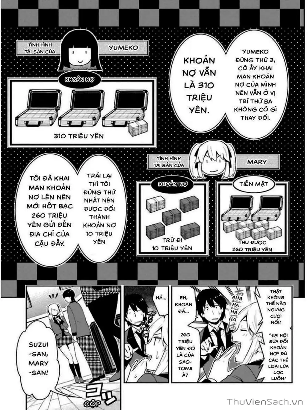 Truyện Tranh Học Viện Đỏ Đen - Kakegurui trang 3