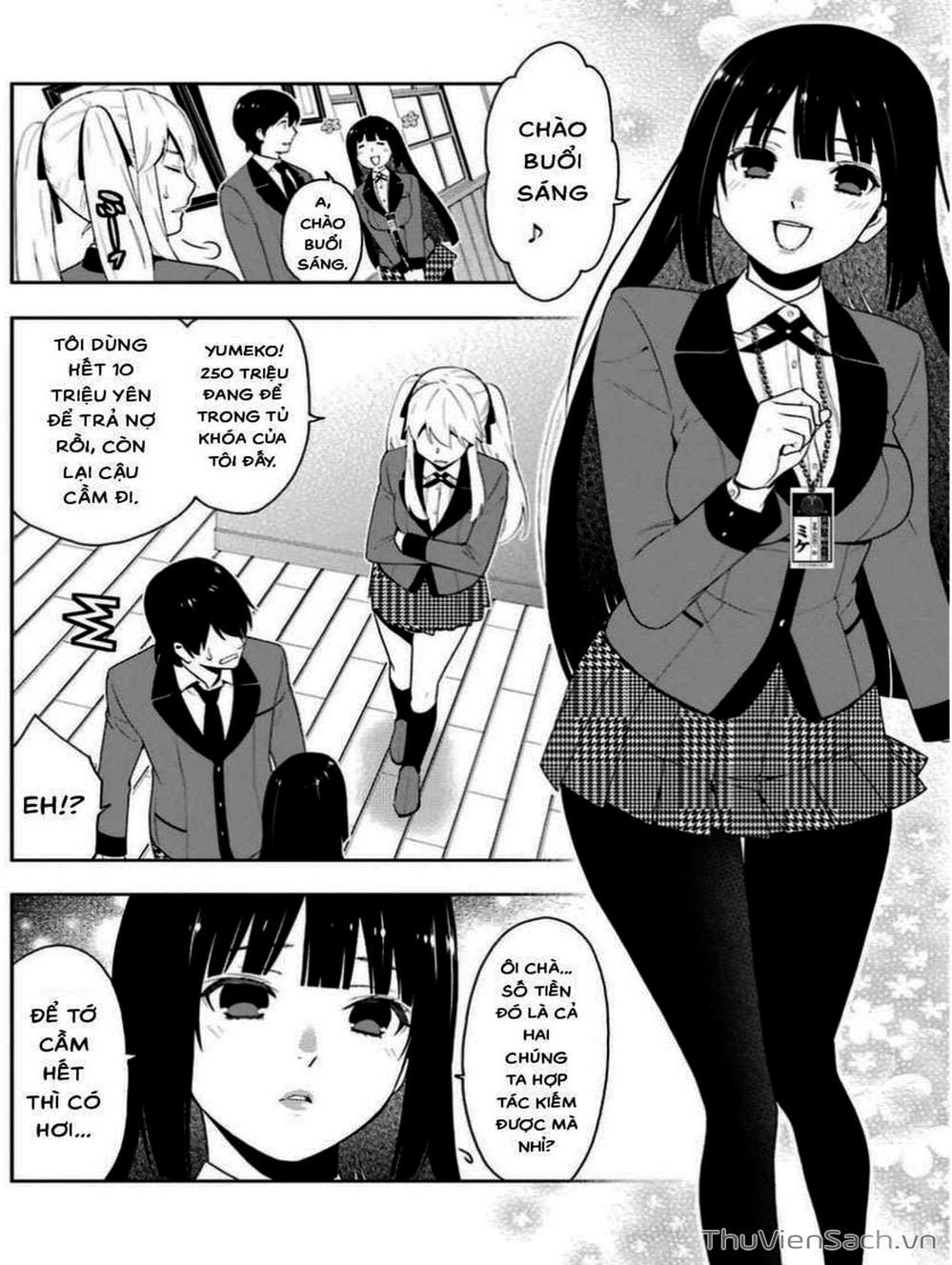 Truyện Tranh Học Viện Đỏ Đen - Kakegurui trang 3