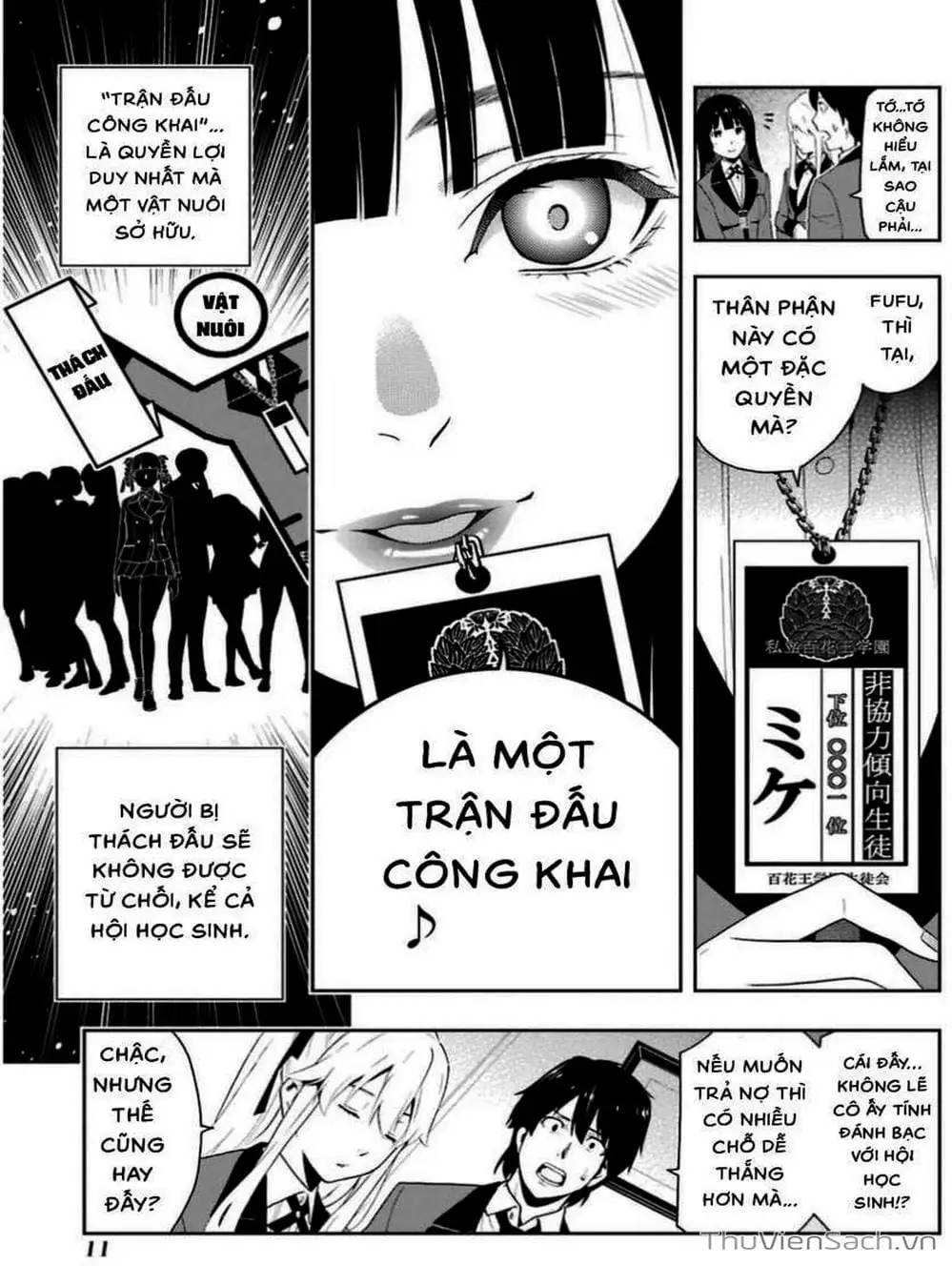 Truyện Tranh Học Viện Đỏ Đen - Kakegurui trang 3