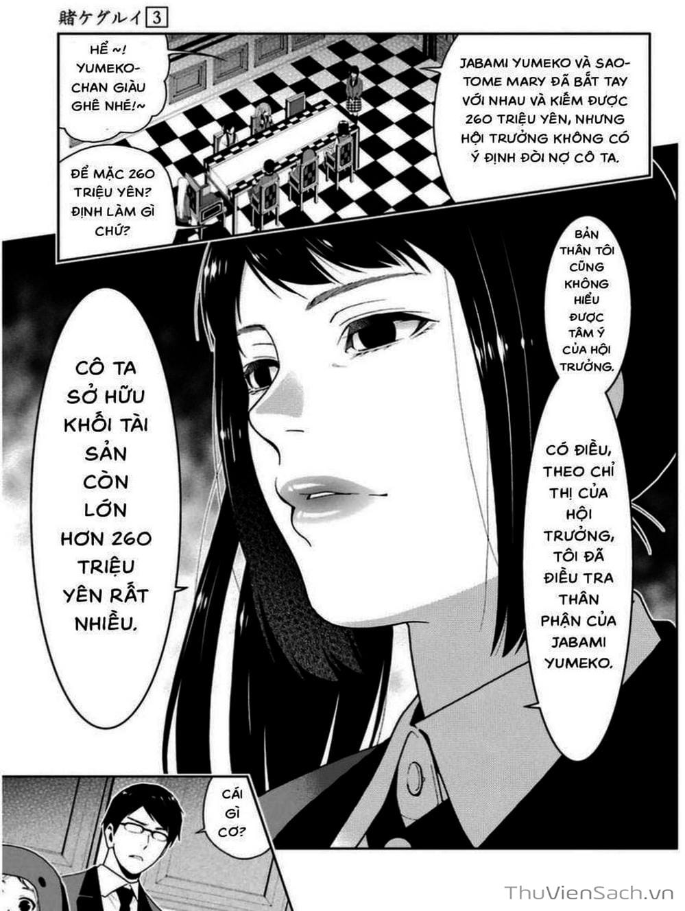 Truyện Tranh Học Viện Đỏ Đen - Kakegurui trang 3
