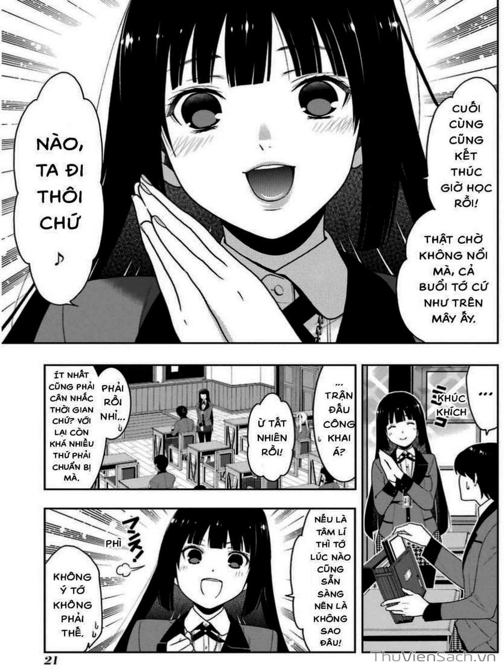 Truyện Tranh Học Viện Đỏ Đen - Kakegurui trang 3