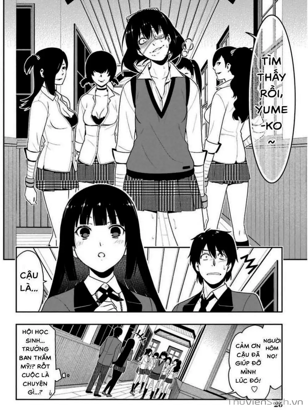 Truyện Tranh Học Viện Đỏ Đen - Kakegurui trang 3