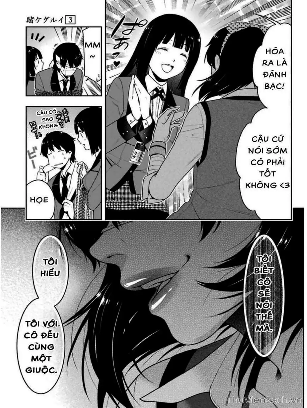 Truyện Tranh Học Viện Đỏ Đen - Kakegurui trang 3