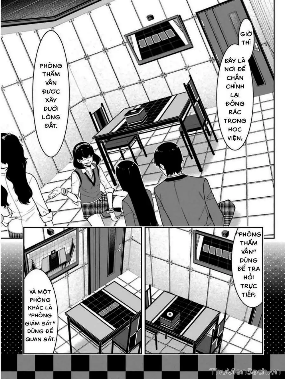 Truyện Tranh Học Viện Đỏ Đen - Kakegurui trang 3