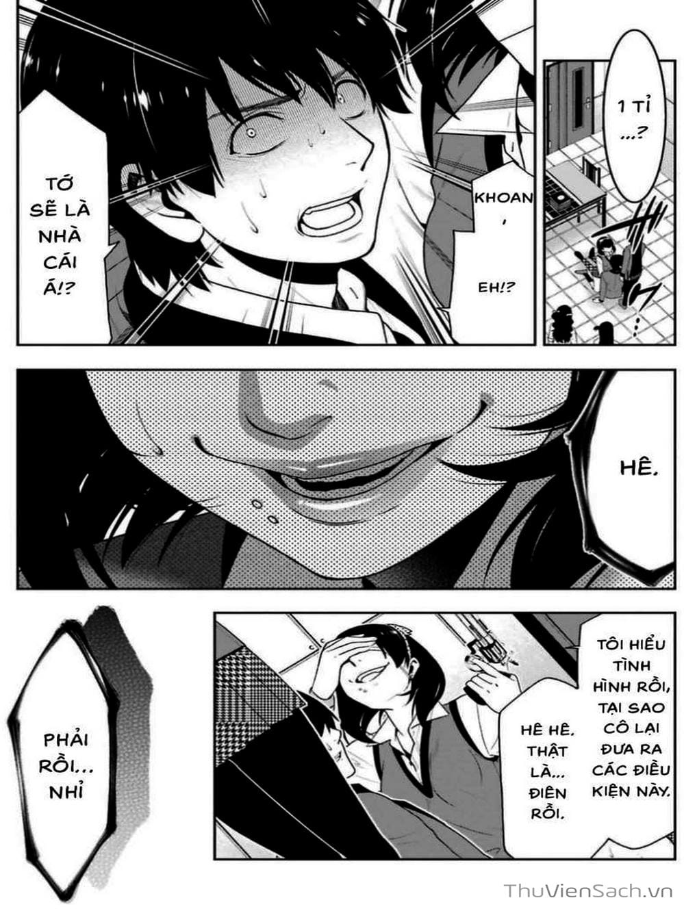 Truyện Tranh Học Viện Đỏ Đen - Kakegurui trang 3