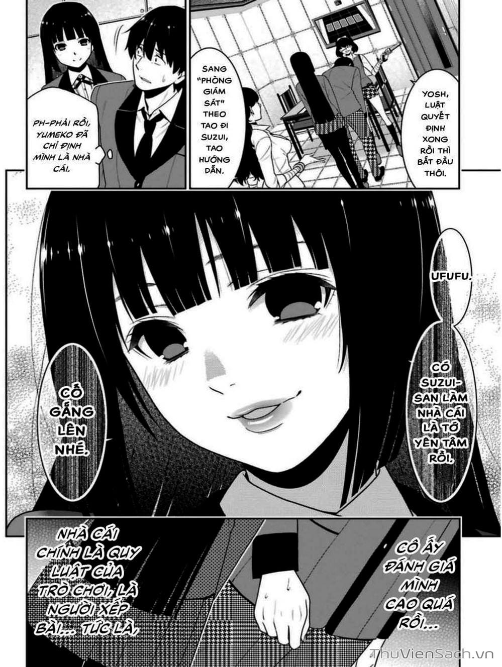 Truyện Tranh Học Viện Đỏ Đen - Kakegurui trang 3