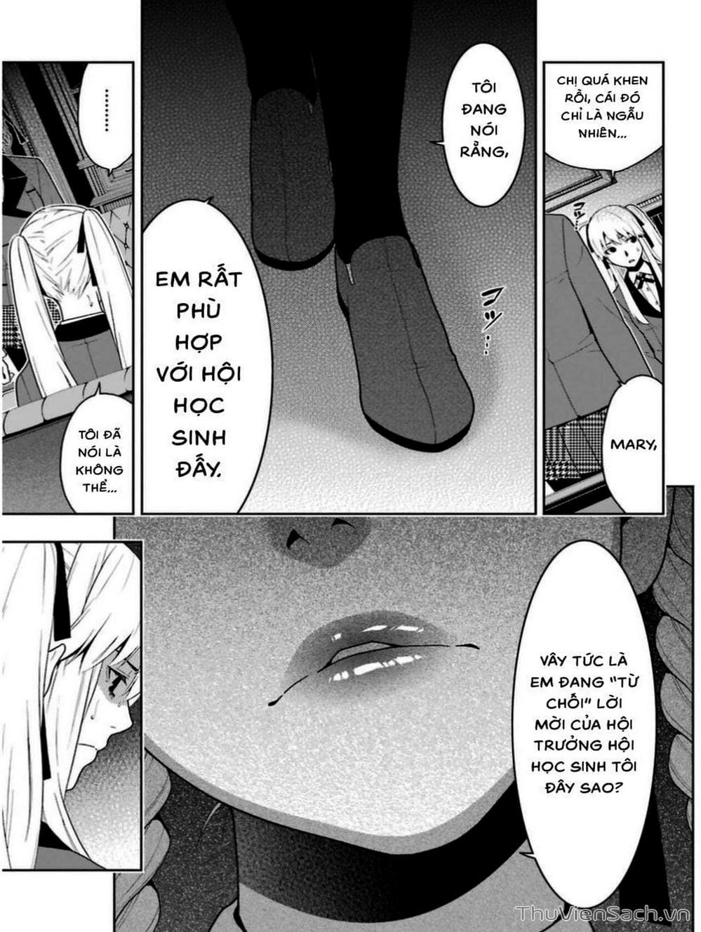 Truyện Tranh Học Viện Đỏ Đen - Kakegurui trang 3