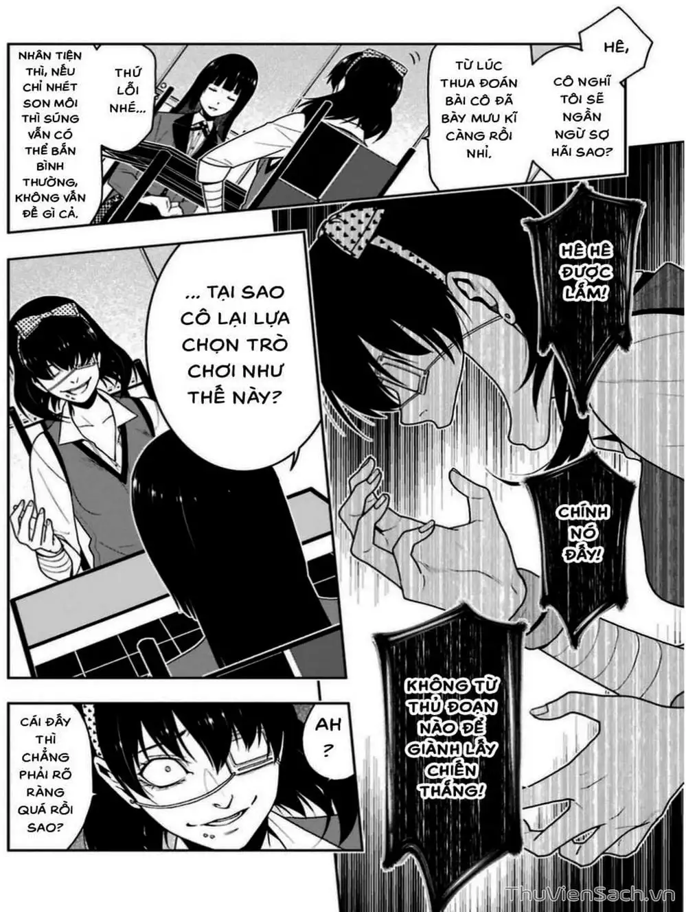 Truyện Tranh Học Viện Đỏ Đen - Kakegurui trang 3
