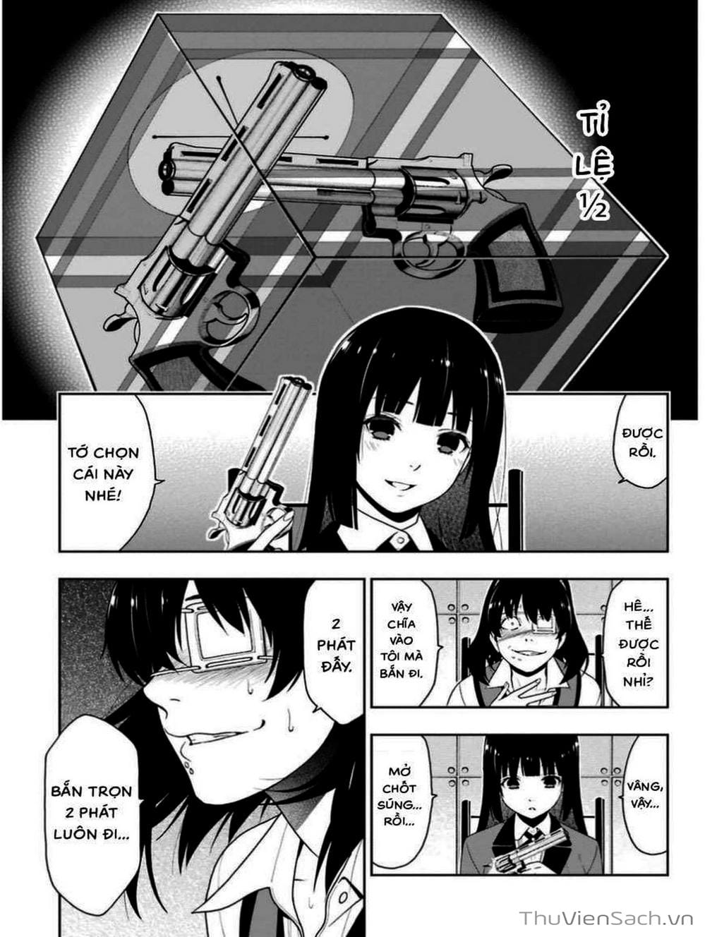Truyện Tranh Học Viện Đỏ Đen - Kakegurui trang 3