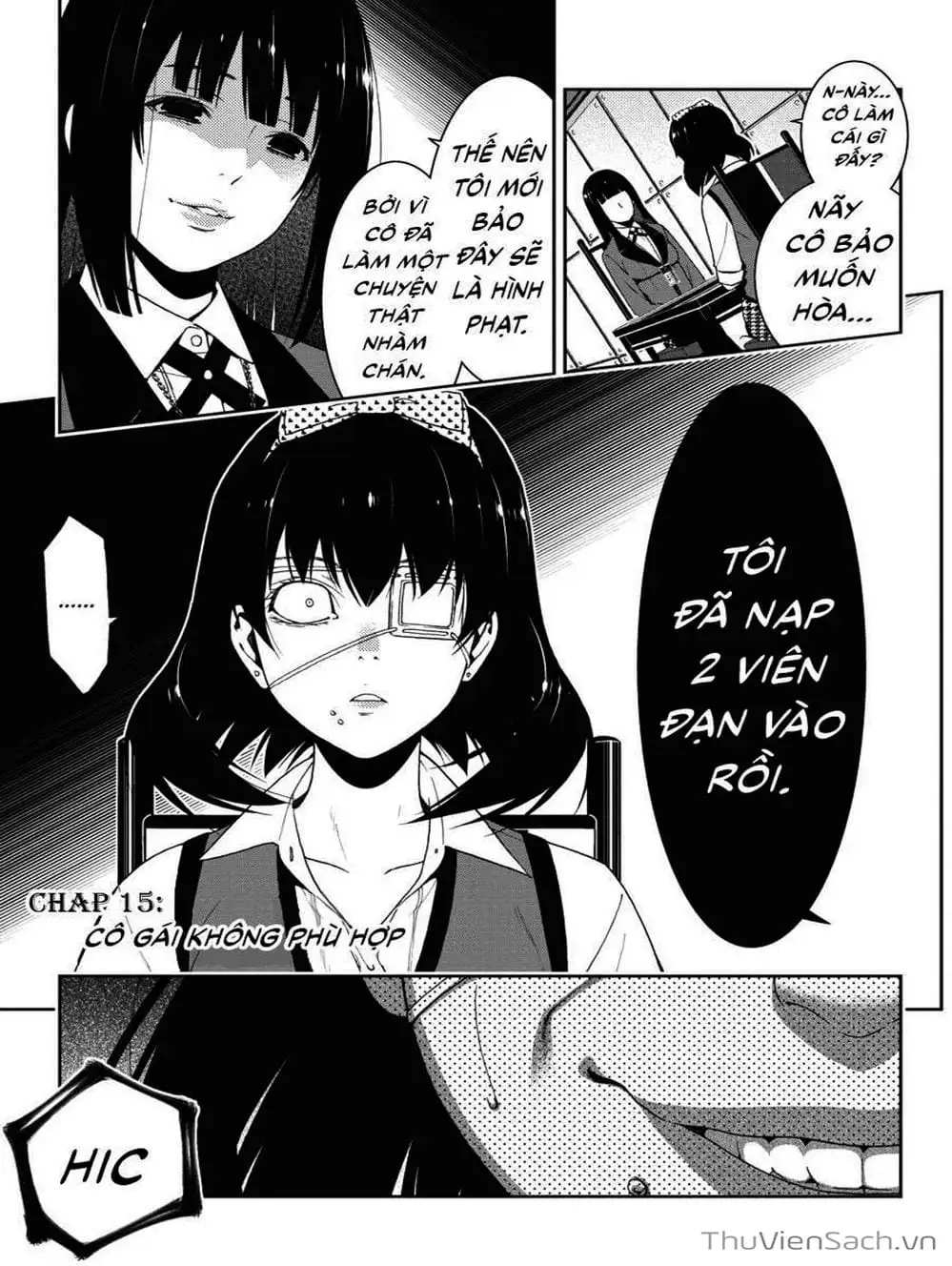 Truyện Tranh Học Viện Đỏ Đen - Kakegurui trang 3