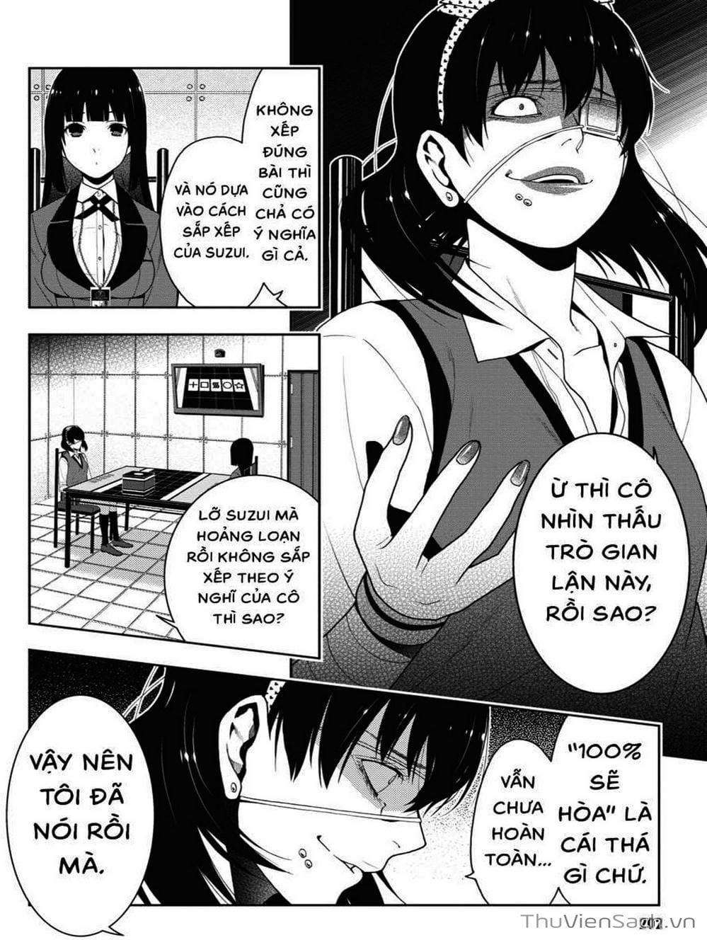 Truyện Tranh Học Viện Đỏ Đen - Kakegurui trang 3