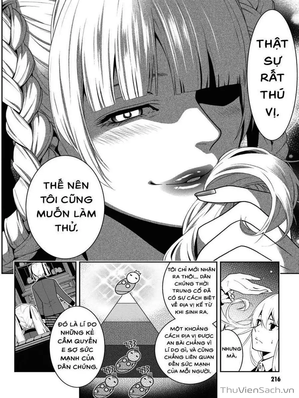 Truyện Tranh Học Viện Đỏ Đen - Kakegurui trang 3