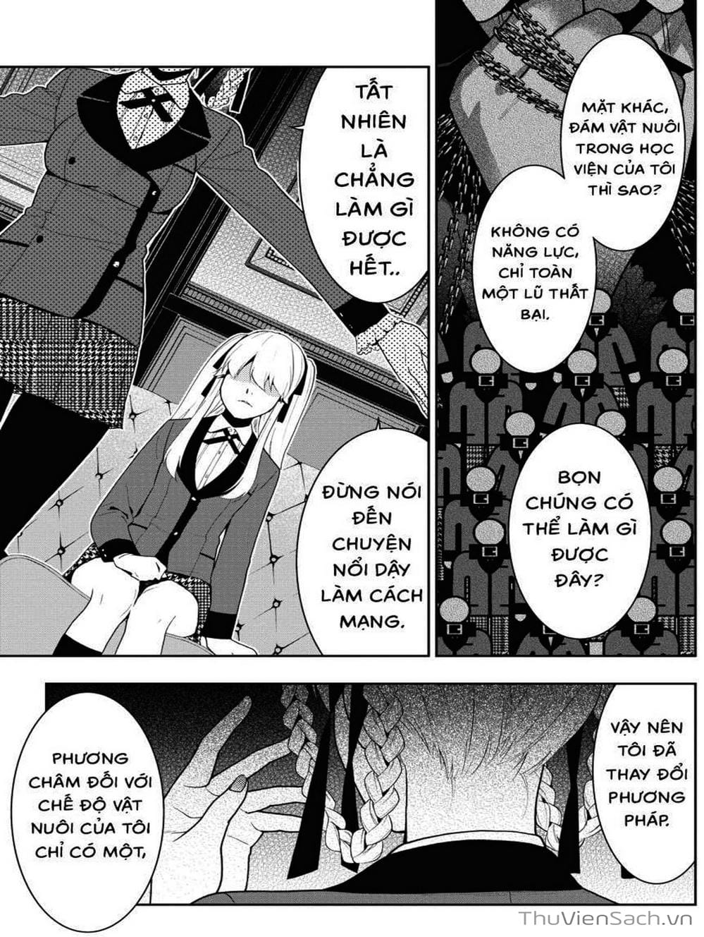 Truyện Tranh Học Viện Đỏ Đen - Kakegurui trang 3