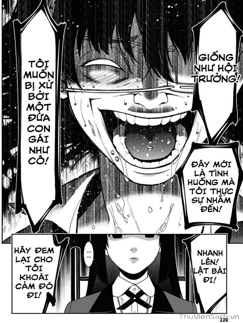 Truyện Tranh Học Viện Đỏ Đen - Kakegurui trang 3