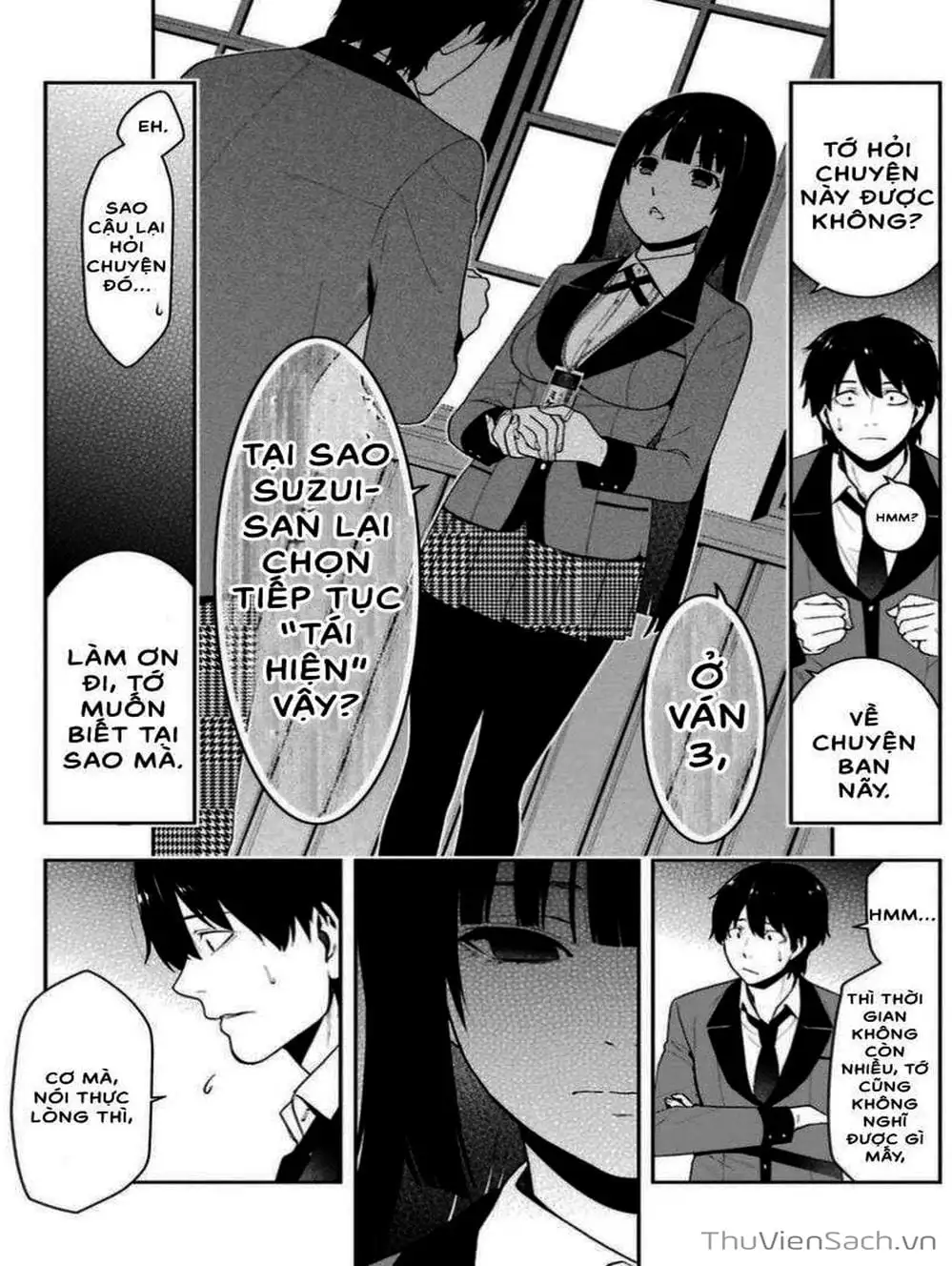 Truyện Tranh Học Viện Đỏ Đen - Kakegurui trang 3